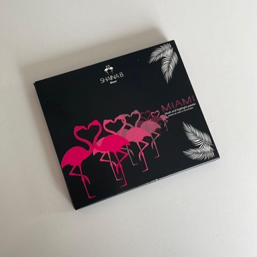 Shaina B. Miami Blush and Highlight Palette